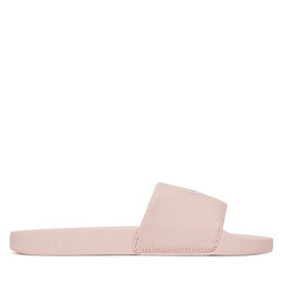 Calvin Klein Jeans Pantoletten Calvin Klein Jeans Slide Monogram Wn Logo Ck YW0YW01967 Rosa