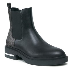 Liu Jo Kotníková obuv s elastickým prvkem Liu Jo Gabrielle 27 SF3127 EX214 Black/Brown S1033