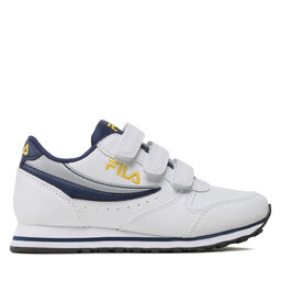 

Снікерcи Fila Orbit Velcro Kids 1010785.13044 White/Medieval Blue, Білий