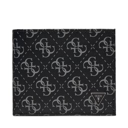 Guess Μεγάλο Πορτοφόλι Ανδρικό Guess Vezzola Leather Slg SMVELE LEA20 Μαύρο