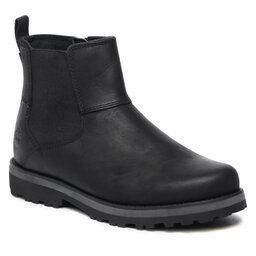 Timberland Gležnjače Timberland Courma Kid Chelsea TB0A28QA001 Black Full Grain