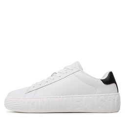 

Снікерcи Tommy Jeans Leather Outsole EM0EM01159 White YBR, Білий