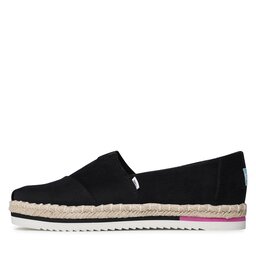 

Еспадрильї Toms Alpargata Platform Rope 10017831 Black, Чорний