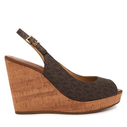 MICHAEL Michael Kors Sandalen MICHAEL Michael Kors Rosie Wedge 40S6RSHS1B Braun