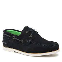 Tommy Hilfiger Félcipő Tommy Hilfiger Th Boat Shoe Core Suede FM0FM04505 Desert Sky