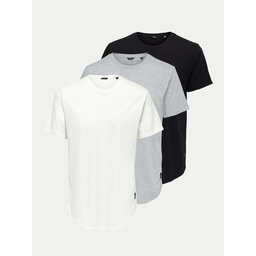 Only & Sons Only & Sons Set od 3 majice Matt 22013782 Šarena Regular Fit