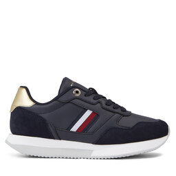 

Снікерcи Tommy Hilfiger Global Stripes Lifestyle Runner FW0FW07584 Space Blue DW6, Голубий