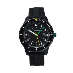 Lacoste Zegarek Lacoste Mini Tennis 2030052 Czarny