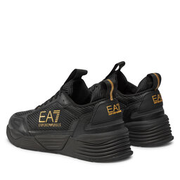 

Снікерcи EA7 Emporio Armani X8X152 XK378 T961 Triple Black+Gold Eo, Чорний