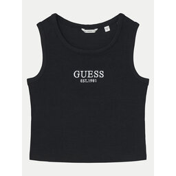 Guess Guess Top J4YI16 KBZP4 Schwarz Regular Fit