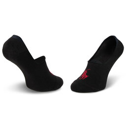 

Набір 3 пар шкарпеток до щиколотки unisex Polo Ralph Lauren 449655267002 R. Os Black, Чорний