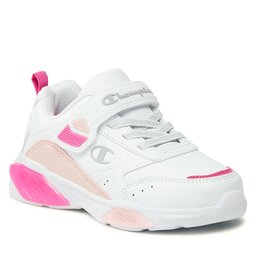 Champion Сникърси Champion Low Cut Shoe Wave Pu G Ps S32820-WW001 Wht/Fucsia/Pink