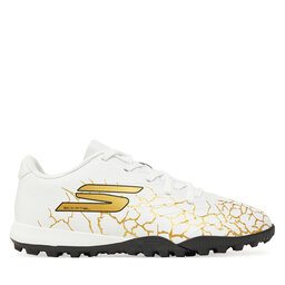Skechers Scarpe da calcio Skechers SKX_1.5 Jr Youth TF 252063L/WBGD Bianco