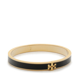 Tory Burch Apyrankė Tory Burch Kira Enamel 7mm Bracelet 90550 Tory Gold/Black 720