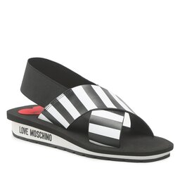 LOVE MOSCHINO Basutės LOVE MOSCHINO JA16113G1GI4200A Nero/Bianco