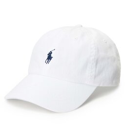 Polo Ralph Lauren Шапка с козирка Polo Ralph Lauren 211912843018 Бял