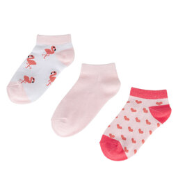 JENNY Kratke čarape JENNY 7KB-001-SS25 (3-PACK) Ružičasta