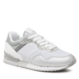Pepe Jeans Tenisice Pepe Jeans London W Albal PLS31463 Silver 934