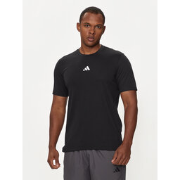 adidas adidas Marškinėliai Workout Logo IT2124 Juoda Regular Fit