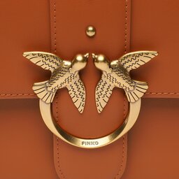 

Сумка Pinko Love One Classic C 100051 A0F1 Antique Gold L58Q, Коричневий