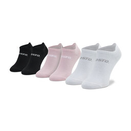 PROSTO. Súprava 3 párov členkových dámskych ponožiek PROSTO. 4041 Miniso Multi