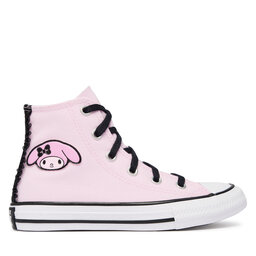 Converse Sneakers aus Stoff Converse Chuck Taylor All Star Hi X My Melody Kuromi A21838C Hellrosa