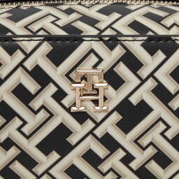 

Косметичка Tommy Hilfiger Iconic Tommy Washbag Mono AW0AW15745 Black BDS, Чорний