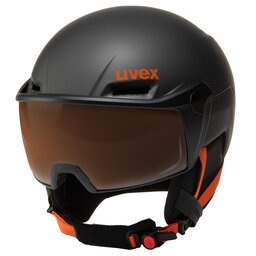 Uvex Casco de esquí Uvex Hlmt 700 Visor 5662376003 Dark Slate/Orange Mat