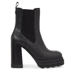 Tommy Jeans Botki Tommy Jeans Tjw High Heel Chelsea EN0EN02306 Czarny