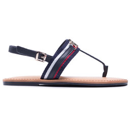 

Босоніжки Tommy Hilfiger Shimmery Ribbon Flat Sandal FW0FW05629 Desert Sky DW5, Cиній