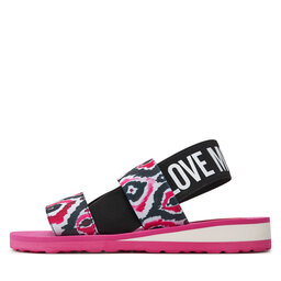 

Босоніжки LOVE MOSCHINO JA16263G0IJN910B Bco/Nero/Fux, Чорний