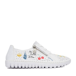 Rieker Halbschuhe Rieker CEO-M2310-80 Weiß