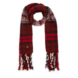 Tommy Hilfiger Šal Tommy Hilfiger Tommy Check Scarf AW0AW15337 Space Blue DW6