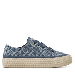 

Еспадрильї Tommy Hilfiger Vulc Rope Monogram Denim FW0FW07112 Blue Denim Monogram 0G3, Голубий