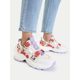 Steve Madden Снікерcи Steve Madden Tazmania SM11002419 Білий