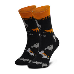 Cup of Sox Дълги чорапи unisex Cup of Sox Pieszczochy Черен