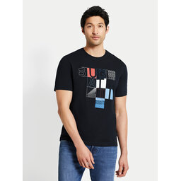 Bugatti Bugatti Camiseta 8350 55045A Azul marino Regular Fit