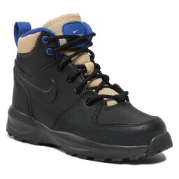 Nike Обувки Nike Manoa Ltr (Ps) BQ5373 003 Black/Black/Sesame/Game Royal