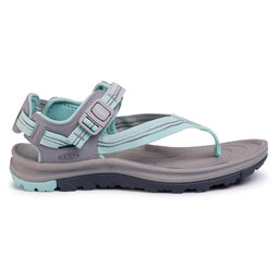 

Босоніжки Keen Terradora II Toe Post 1022445 Light Gray/ocean Wave, Зелений