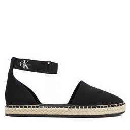 Calvin Klein Jeans Espadrile Calvin Klein Jeans Ankle Espadrille Btw YW0YW01027 Crna