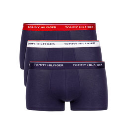 Tommy Hilfiger Tommy Hilfiger Σετ μποξεράκια 3 τμχ 3P Lr Trunk 1U87903841 Σκούρο μπλε