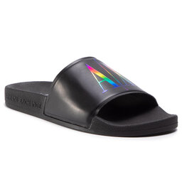 Armani Exchange Papucs Armani Exchange XDP011 XV266 N223 Black/Rainbow Logo
