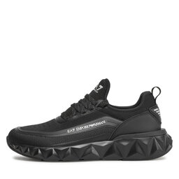 

Снікерcи EA7 Emporio Armani X8X106 XK262 N763 Black/Silver, Чорний