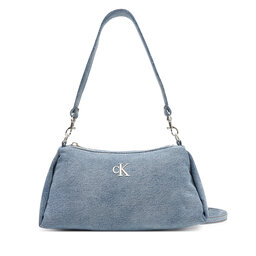 Calvin Klein Τσάντα Calvin Klein Denim Layla Shoulder Bag Sm LV04F3222G Μπλε
