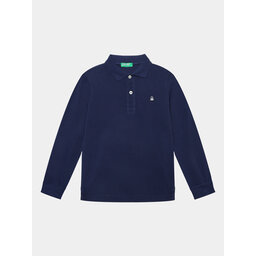 United Colors Of Benetton United Colors Of Benetton Поло 3089C300Z Cиній Regular Fit