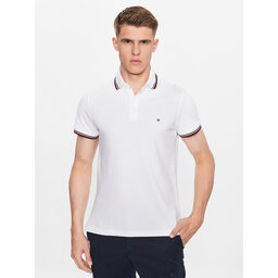Tommy Hilfiger Tommy Hilfiger Pólóing 1985 MW0MW30750 Fehér Slim Fit