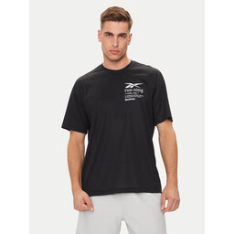Reebok Reebok T-Shirt Run Graphic 100075314 Schwarz Relaxed Fit