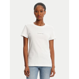 Calvin Klein Jeans Calvin Klein Jeans Футболка Monologo J20J223563 Білий Slim Fit