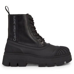 

Черевики Calvin Klein Jeans Chunky Combat Lace Up Boot YM0YM00814 Triple Black 0GT, Чорний