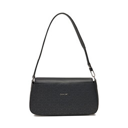 Calvin Klein Дамска чанта Calvin Klein Business Shoulder Bag_Epi Mono K60K611888 Черен